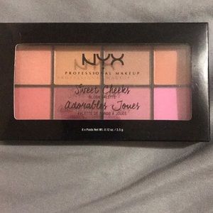 NYX sweet cheeks blush pallet